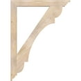 thumbnail image 3 of Ekena Millwork 3 1/2"W x 34"D x 46"H Olympic Traditional Smooth Bracket, Douglas Fir, 3 of 4