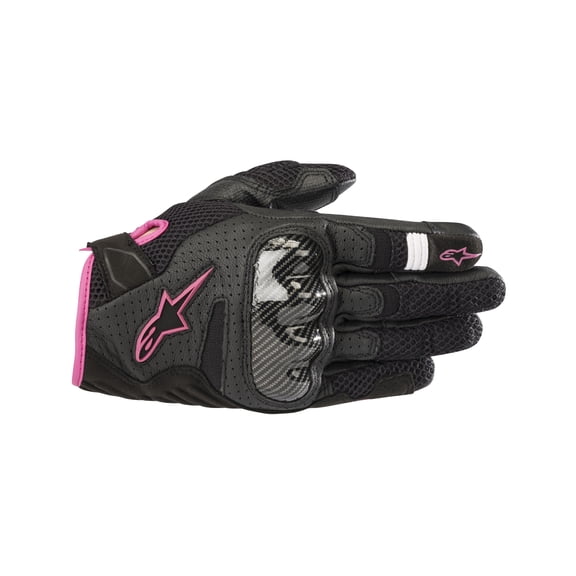 Alpinestars Stella SMX-1 Air v2 Gloves Womens Black/Pink Medium