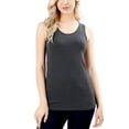 thumbnail image 3 of KOGMO Womens Basic Stretchy Cotton Spandex Racerback Tank Top 3-Pack (S-XL), 3 of 5