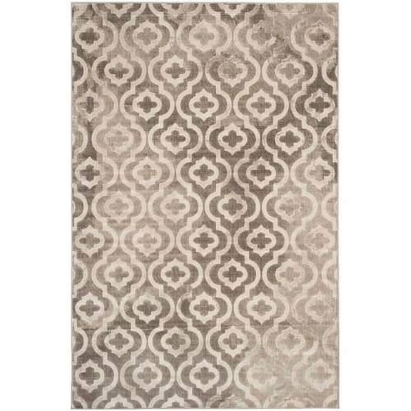 SAFAVIEH Porcello Collection PRL7734E Grey / Ivory Rug