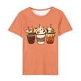 thumbnail image 2 of Fiudx Ropa de Mujer Camiseta Casual de Manga Corta con Estampado Navideño para Mujer, 2 of 3