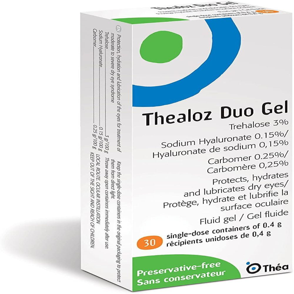 Thea Thealoz Duo Dry Eye Unidose Drops Pack of 30 Drops 