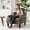 Brown, variant on GAOHAPY Mid Century Modern Accent Chair, Upholstered Single Sofa with Wood Legs, Cozy Reading Armchair with Side Pockets, Comfy Side Chair for Living Room, Bedroom, Study, Apartment(Beige)