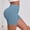 *Light Blue, variant on ClodeEU Women's High Waisted Stretch Yoga Shorts with Pockets ,Slim Fit Athletic Bottoms Hot Pink,Womens Plus XXL