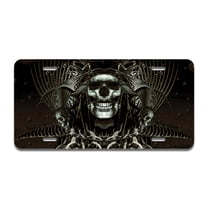 Wicked Aluminum License Plate| License Plate 12" X 6" Fits Any Car, Truck, SUV, RV, or Trailer | Made in The USA