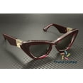 thumbnail image 4 of Burberry BE4421U 412887 Women's Bordeaux Acetate Frame Sunglasses, 4 of 6