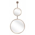 thumbnail image 2 of Zuo A12230 2.0 in. Mott Mirror, Gold, 2 of 6
