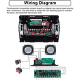 thumbnail image 4 of DIY Bluetooth Speaker Kit LED FM Radio USB Home Sound Amplifier with Digital Display Soldering Project Practice, 4 of 6