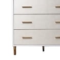 thumbnail image 4 of Emily 37 Inch Wood Tall Dresser Chest 4 Drawers Gold Handles White - Saltoro Sherpi, 4 of 5