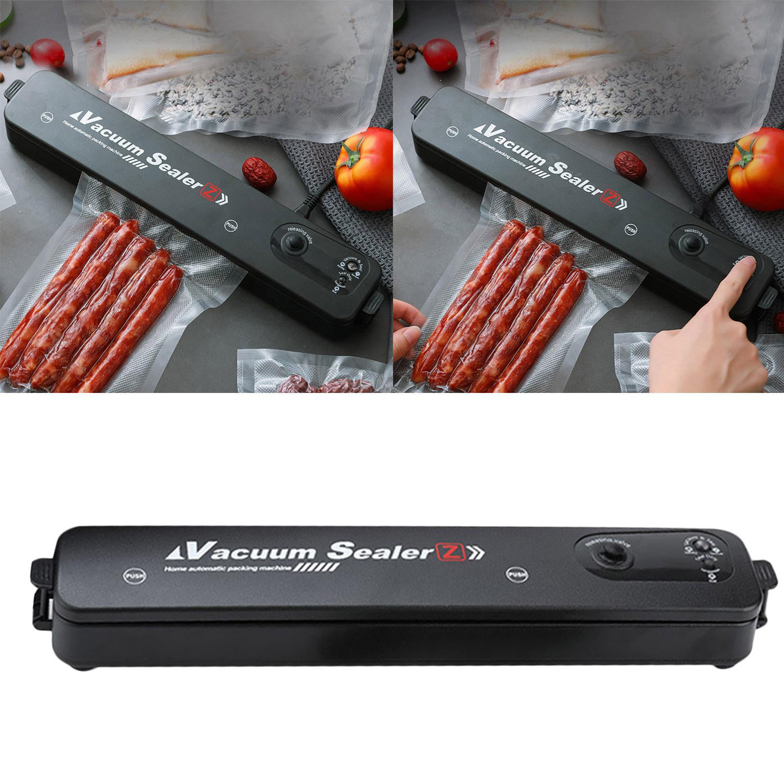 Details about   Electric Food Vacuum Sealer Vacuum Sealing Packing Machine Food Home Use 