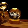 thumbnail image 4 of Cosmic Star Night Light 3D Faux Crystal Ball Lamp USB Powered Bedside Starry Sky Lamp Gift for Friends And Family, 4 of 5