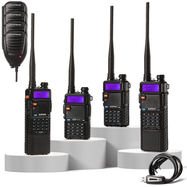 Walkie Talkies de largo alcance GMRS Radio BAOFENG UV-5X (UV-5G)