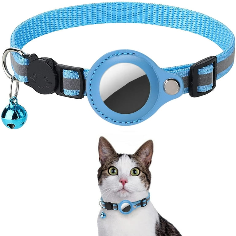 Airtag Dog Collar Holder Airtag Cat Collier avec 1 film de