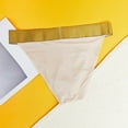 thumbnail image 4 of Sunvit-Panties Mens Beige Polyester Briefs - Classic Triangular Style with Gold Waistband, Comfortable Breathable for Everyday Wear, Size XL, 4 of 4