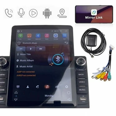 2 Din Vertical Touch Screen 9.5"  Car Radio GPS 2 32G FM Bluetooth MP5 Player USB Car Audio Car Stereo