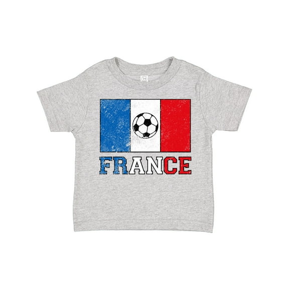 Inktastic French Soccer Boys or Girls Toddler T-Shirt