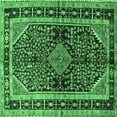 thumbnail image 1 of Ahgly Company Indoor Square Persian Emerald Green Traditional Area Rugs, 6' Square, 1 of 4