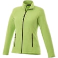thumbnail image 2 of Elevate - Chaqueta polar con cremallera completa modelo Rixford para mujer (Verde manzana), 2 of 3