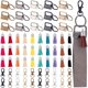 thumbnail image 1 of Juego de 75 piezas de herrajes para llavero, 6 colores, 1 pulgada, kit de montaje para correa, 1 of 5
