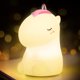 thumbnail image 1 of Luz nocturna para niños, Luz nocturna linda para niños que cambia de color LED, Decoración de habitación Kawaii de silicona para luz nocturna para niñas, Lámpara linda regalo de Navidad, 1 of 5