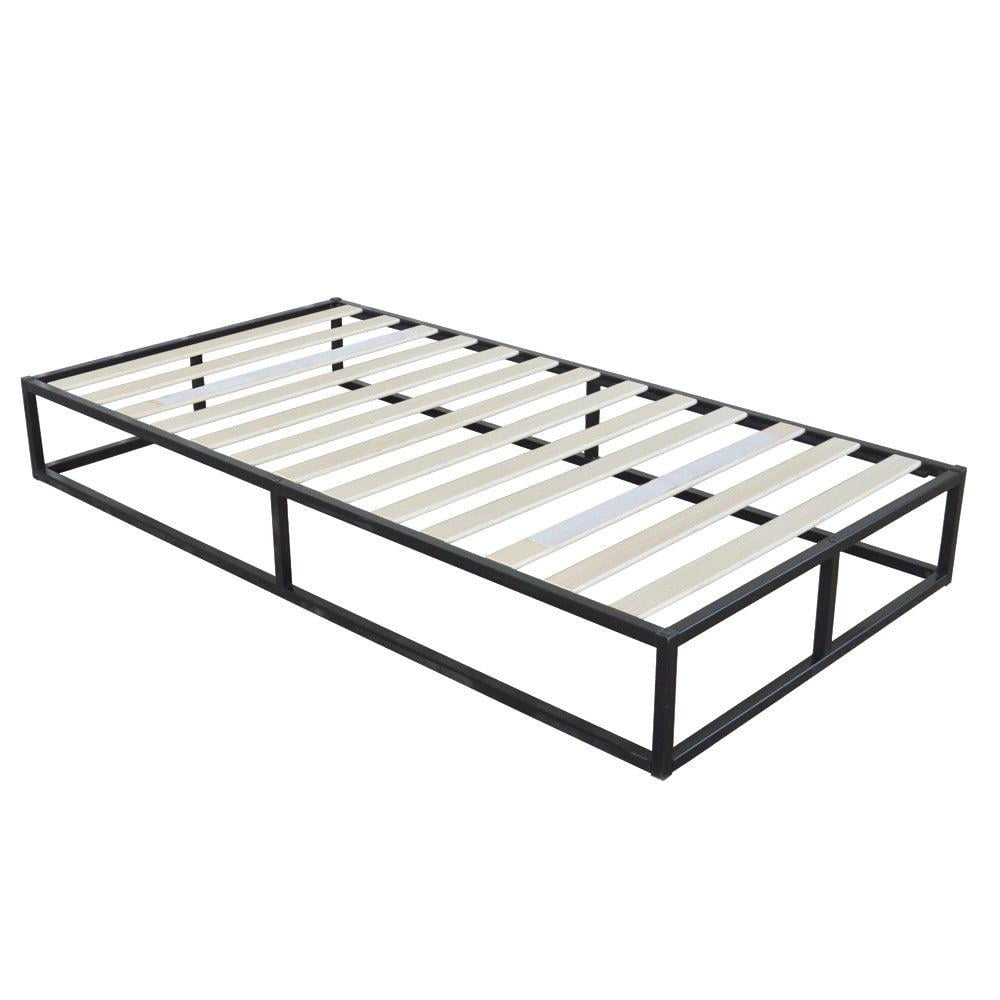 Ktaxon Modern Metal Bed 10 Inch Platforma Bed Frame Low Profile Iron