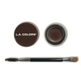 thumbnail image 3 of (2 pack) L.A. COLORS Browie Wowie Lasting & Smudge-Proof Creamy Brow Promade, Dark Brown, 3 of 8