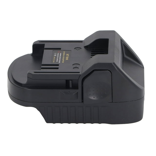 Power Tool Battery Adapter, Battery Adapter ABS Wide Application Portable Compatibility Sturdy for Warehouses