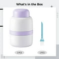 thumbnail image 6 of Pill Cutter with Safe Blade Design, Portable Pill Splitter for Halves and Quarters, Ideal for Home Travel Elderly Pets, Includes Storage and Cleaning Brush, 6 of 6