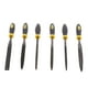 thumbnail image 4 of Juego de 6 limas de aguja Baoblaze planas redondas semicirculares triangulares y cuadradas 180 mm, 4 of 8