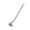 B003- Gray, variant on Silicone Toilet Brush, 15inLong Handle, Toilet Sculpted Piece, Golf Shaped, Green, Hanging Hook, 1 Pc, Bathroom