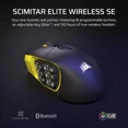 thumbnail image 2 of Mouse corsair gaming scimitar elite wireless se rgb 16 botones programables 18000dpi ch-9314415-ww, 2 of 5