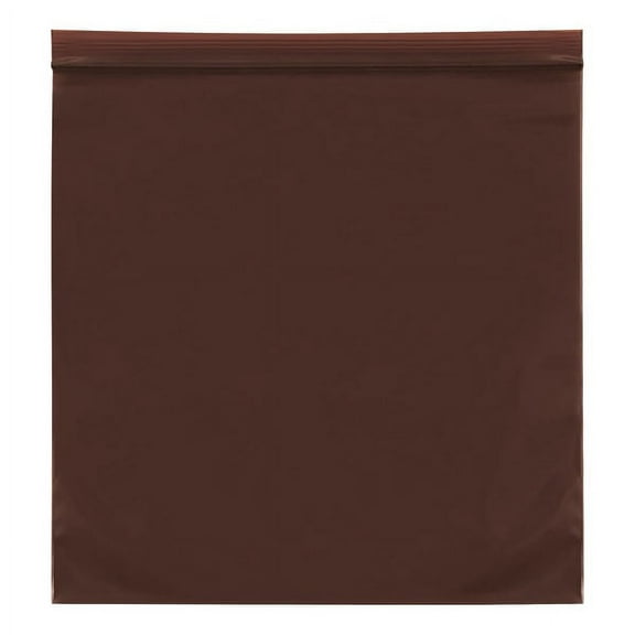 Office Depot® Brand 3-Mil Reclosable UV Bags, 6" x 8", Amber, Case Of 1,000