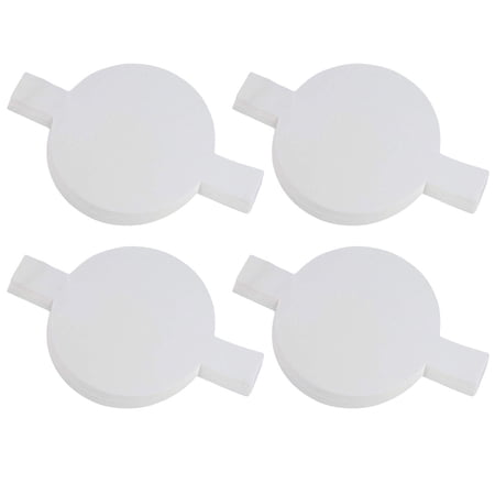 1 Set 100 Pcs Round Cake Pan Liners Baking Papers Parchment Papers (White)