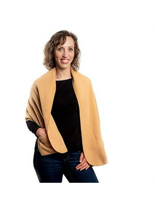 Fleece Shawl Pockets