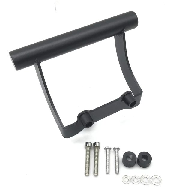 Soporte de placa de navegación,Soporte de placa de navegación para motocicleta,negro,Soporte de barra transversal de expansión para motocicleta,Accesorios de montaje de soporte de