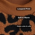 thumbnail image 2 of Harikaji Dog Sweaters for Small Dogs Girl Boy, Warm Winter Fall Dog Clothes, Cute Knitted Puppy Sweater for Chihuahua Bulldog Christmas Dog Sweater for Medium Dogs Brown Leopard M, 2 of 6