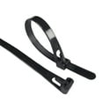 thumbnail image 2 of Coofit 100 Pcs Attaches de Câble Détachables Réutilisables Attaches de Câble en Nylon Multifonctions, 2 of 9