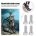 thumbnail image 4 of Ciclismo 4 Uds bicicleta MTB bicicleta botella de agua jaula pernos soporte para hervidor tornillos fijos Likrtyny  Para estrenar, 4 of 5