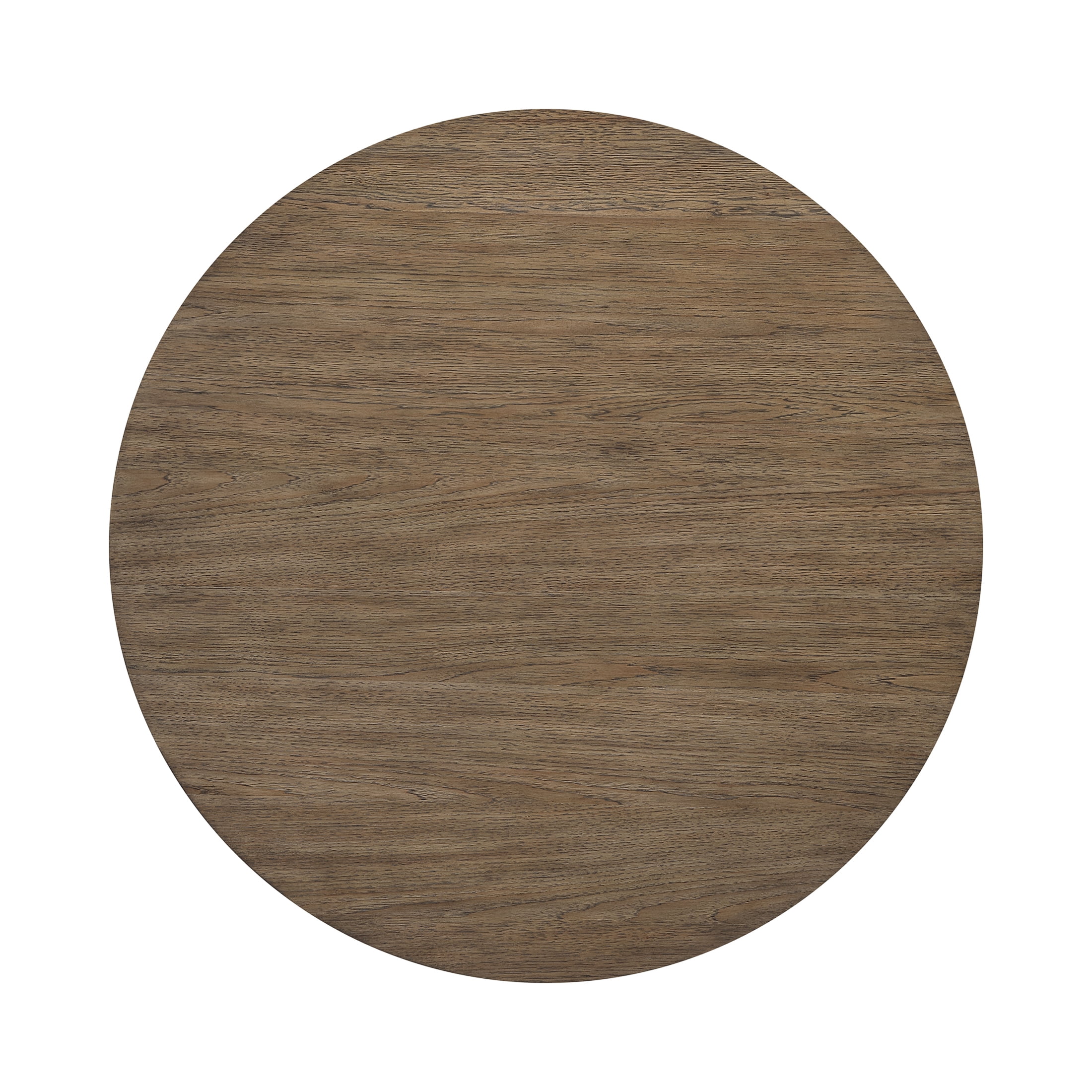 OakvillePark Elion Round Wood Coffee Table, Light Brown