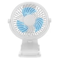 thumbnail image 2 of Ventilador pequeño recargable - Azul cielo Xemadio 220111-2, 2 of 9
