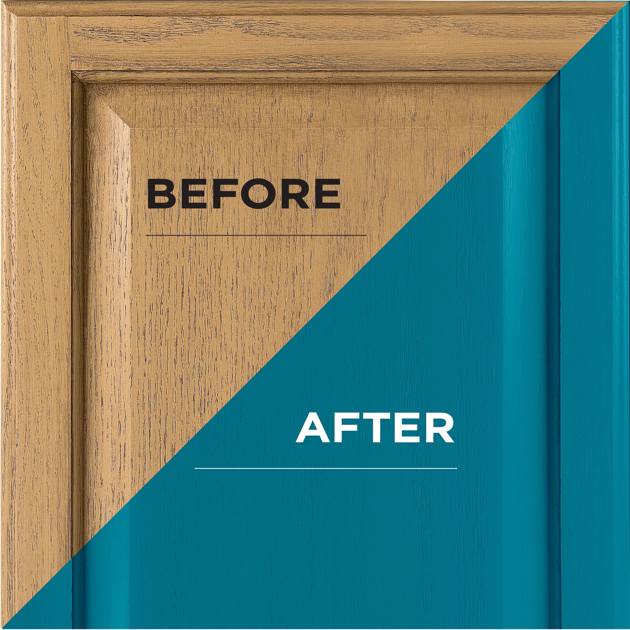 Timeless Teal, Rust-Oleum Cabinet Transformations Satin Coating Kit-38039005T, Quart