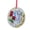 A, variant on Matoen Valentine's Day Love Heart Friendship Christmas Ornament Gifts for Xmas Tree Hanging Decorations