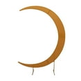 thumbnail image 6 of Efavormart Gold Spandex Crescent Moon Chiara Backdrop Stand Cover, Custom Fitted Wedding Arch Cover - 7.5ft, 6 of 6