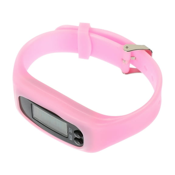 Luxshiny Silicone Step Counting Watch with Simple Design, Fitness Tracker 1 Set