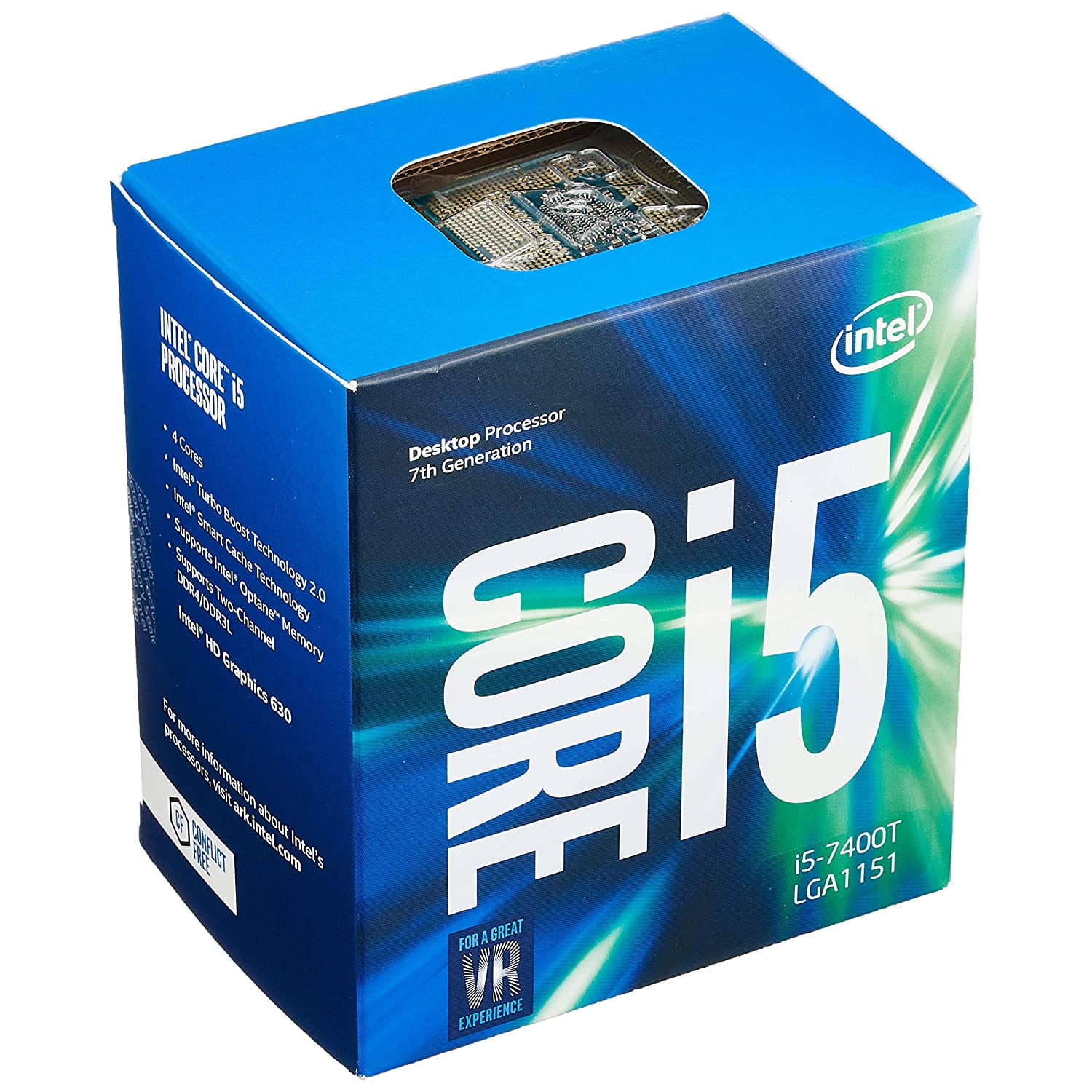 Intel BX80677I57400T 7th Generation Intel Core i5-7400T Processor
