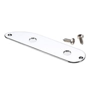 MERIGLARE Bass Guitar Control Plate Mounting Plate Musical Instruments for Electric Guitar 4.57inch Length Metal Parts Bass Parts