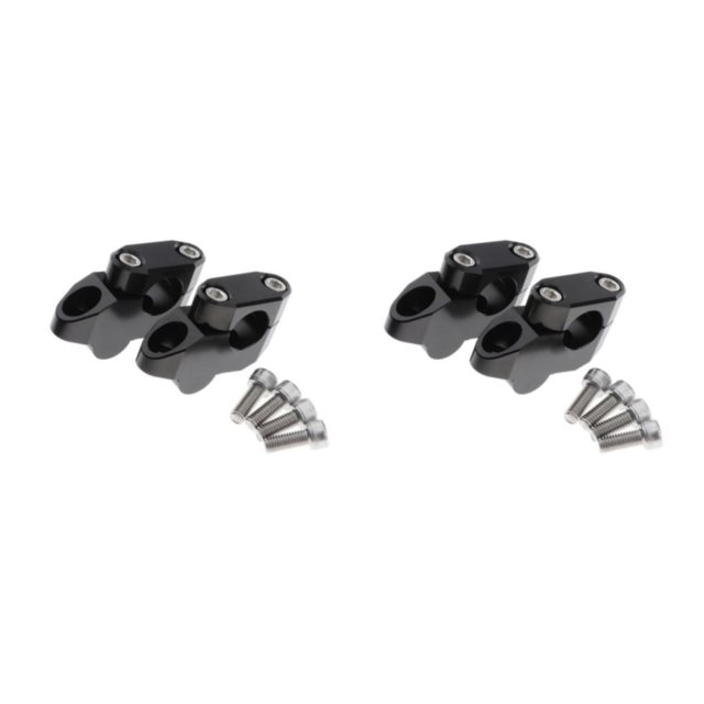 Destyer Kit de Pince de Montage de Guidon en Aluminium Élégant Expérience de Conduite avec R1200 R Nine T 2014-2017 Style A 2Set
