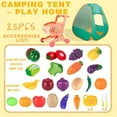 thumbnail image 4 of Kids Pop-Up Play Tent - 12.6 Inch Automatic Camping Toy with Easy Setup, Portable Indoor/Outdoor Playhouse for Boys & Girls Ages 3+ Multicolor, 4 of 7