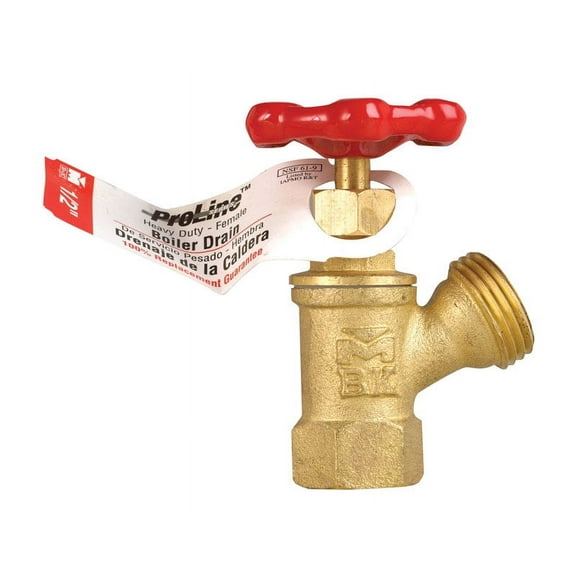 BK Products  Brass  Boiler Drain Valve