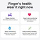 thumbnail image 2 of Anillo inteligente R06 2024 para hombre y mujer, monitor de frecuencia cardíaca y oxígeno en sangre, resistente al agua IP68 y 5 ATM, modo multideportivo, monitor de sueño, 2 of 2